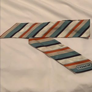 Coach silk scarf